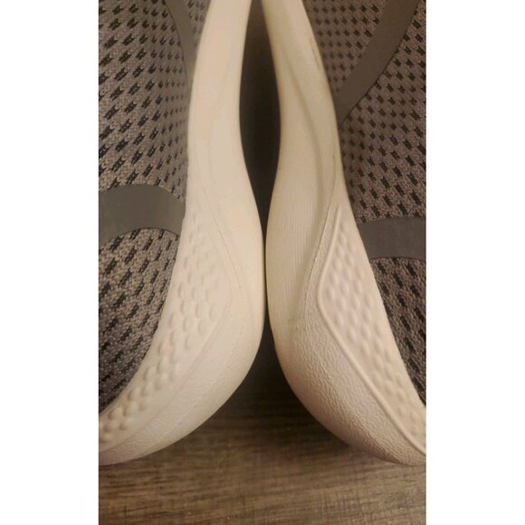 Crocs LiteRide Mesh Shoes Mens Size 8 Gray - Picture 5 of 12